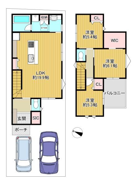 東大阪市友井４丁目の中古一戸建て