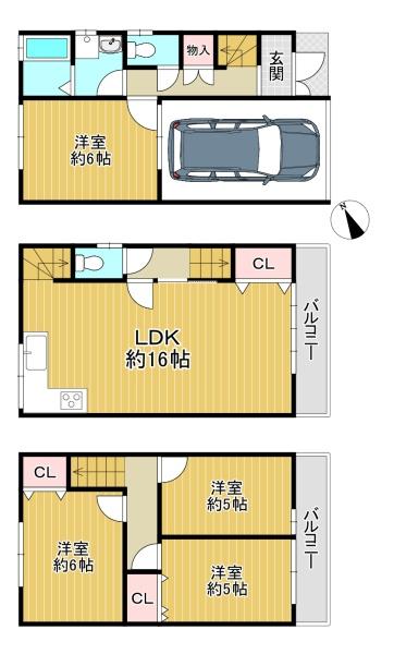 東大阪市稲葉３丁目の中古一戸建