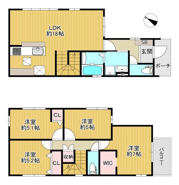 東大阪市東石切町５丁目の新築一戸建
