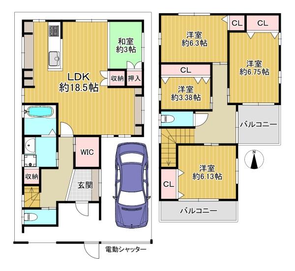 東大阪市三島３丁目の中古一戸建