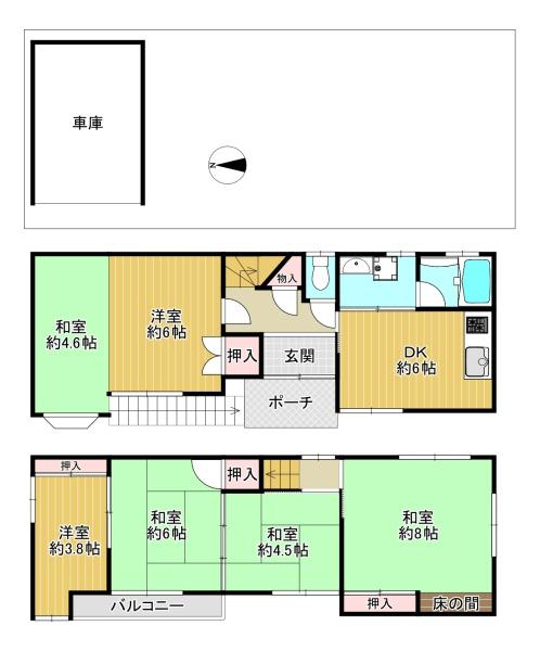 四條畷市南野２丁目の中古一戸建