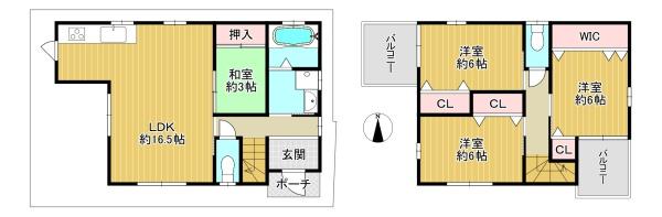 東大阪市大蓮東１丁目の新築一戸建