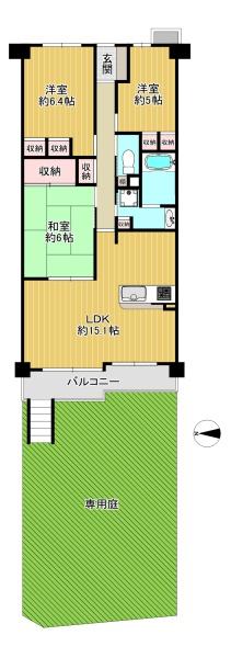 藤和東石切ホームズ見晴らしの丘　中古マンション
