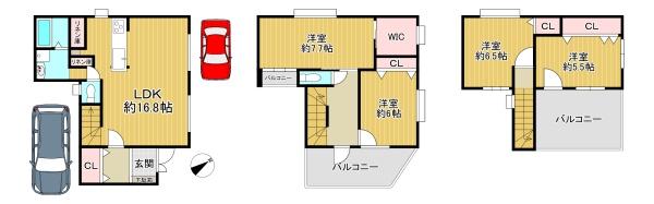 東大阪市横小路町４丁目の中古一戸建