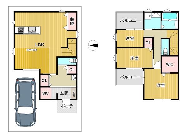 大東市錦町の中古一戸建