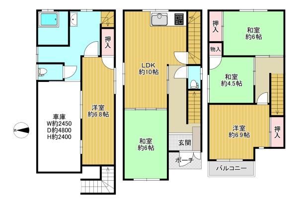 東大阪市菱江１丁目の中古一戸建