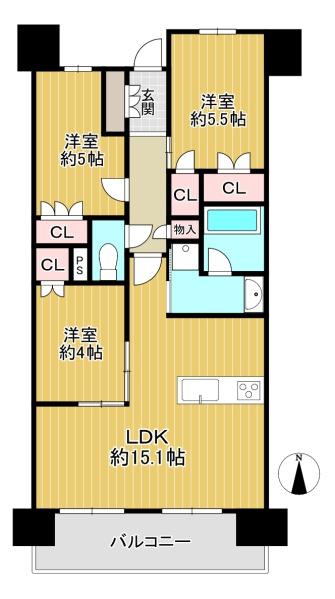 デュオヒルズ八戸ノ里　中古マンション