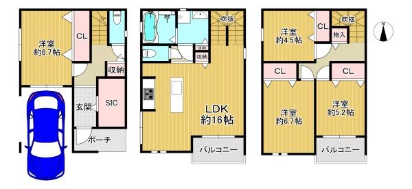 東大阪市中小阪５丁目の売土地