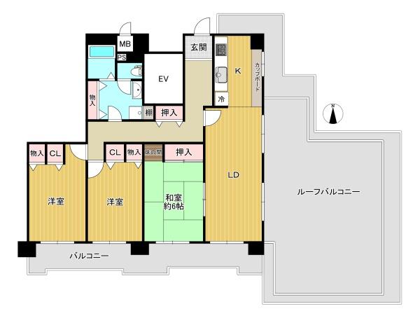 GSハイム八尾陽光園　中古マンション