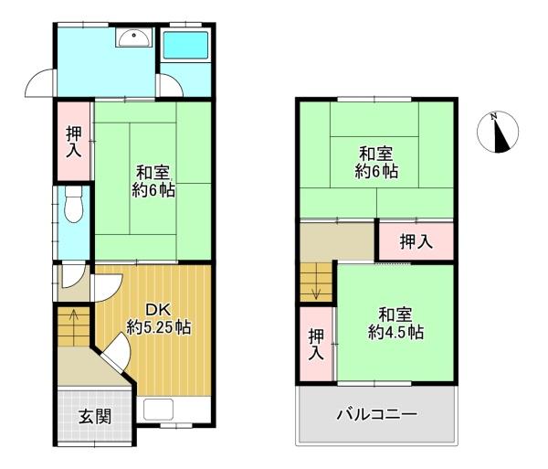 門真市野里町の中古一戸建