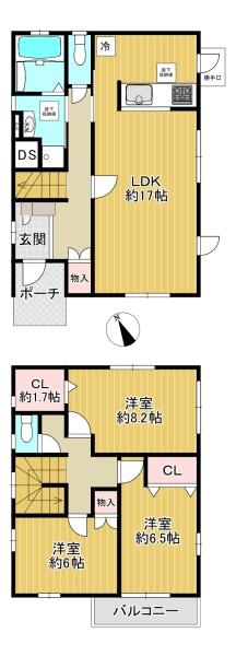 四條畷市田原台９丁目の中古一戸建