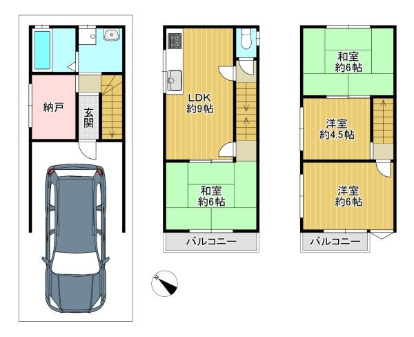 大東市泉町２丁目の中古一戸建て