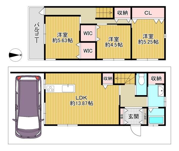 東大阪市柏田東町の中古一戸建