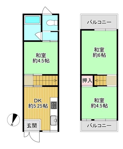 大東市寺川４丁目の中古一戸建