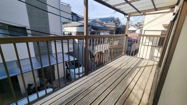 守口市東光町2丁目の中古一戸建て(バルコニー)