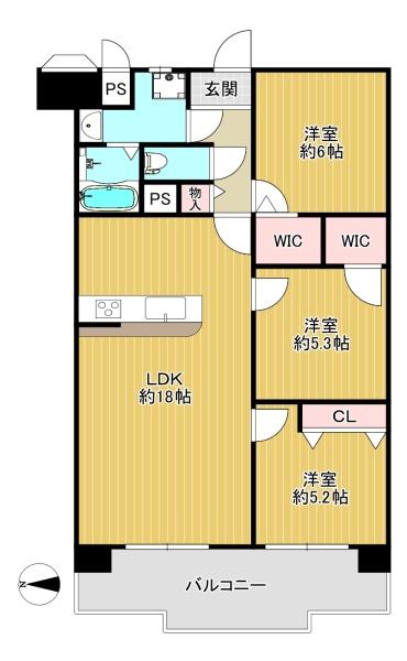 シャトー第２八戸の里　中古マンション