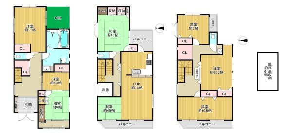 大東市新田本町の中古一戸建