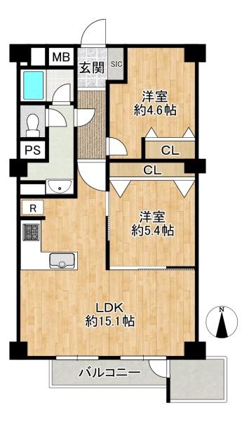 八戸ノ里グランドマンションA棟-