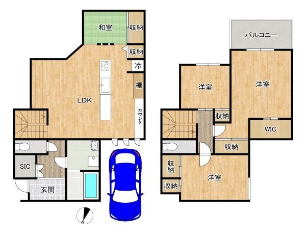 東大阪市新庄１丁目の中古一戸建