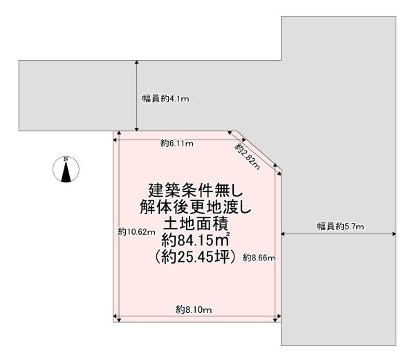 東大阪市源氏ケ丘の売土地