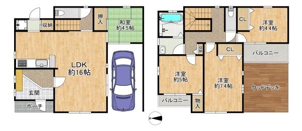 東大阪市吉田3丁目の中古一戸建