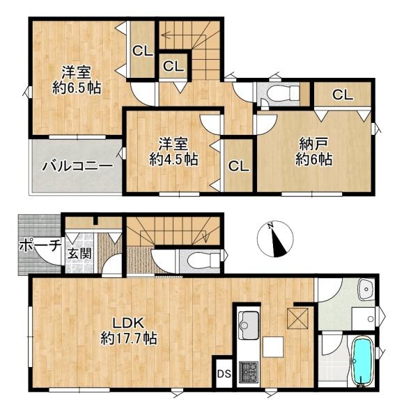 四條畷市南野6丁目の新築一戸建
