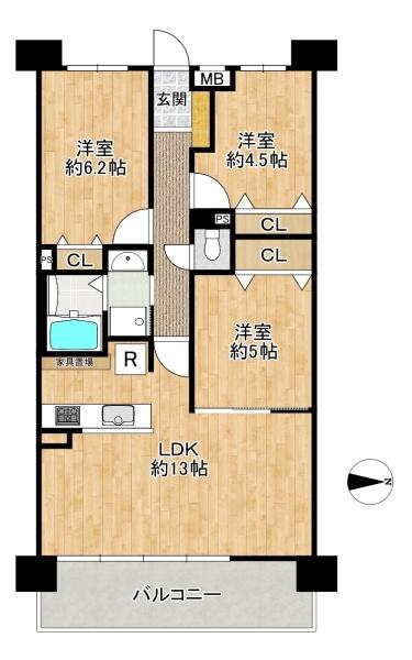 ソレイユ俊徳道 中古マンション