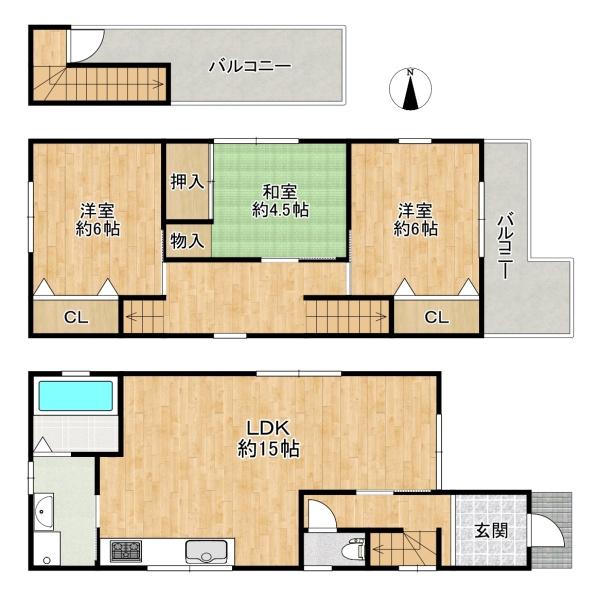 東大阪市上四条町の中古一戸建
