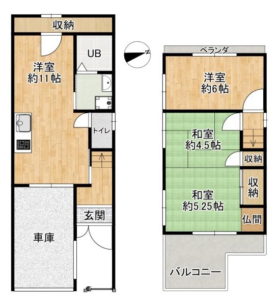 東大阪市東鴻池町１丁目の中古一戸建