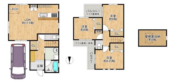 東大阪市大蓮北3丁目の中古一戸建