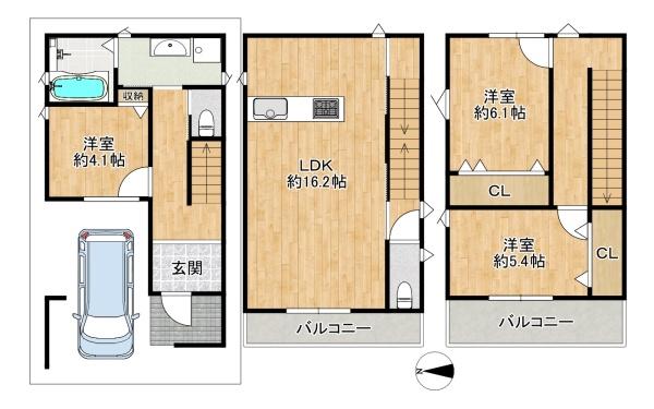 東大阪市鳥居町の新築一戸建