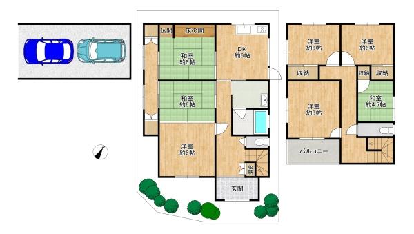 大東市寺川５丁目の中古一戸建