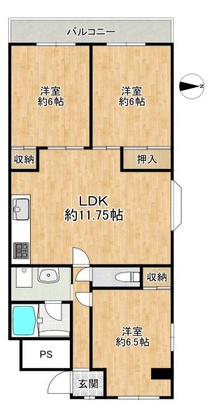 ハイマート弥刀２番館　中古マンション