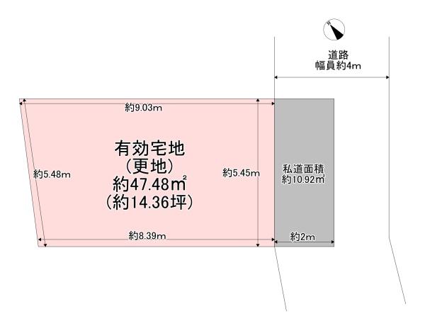 大東市御供田２丁目の売土地