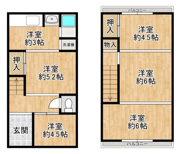 東大阪市俊徳町４丁目の中古一戸建
