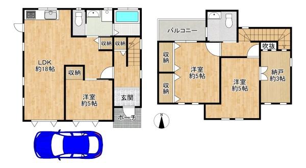 東大阪市上四条町の中古一戸建