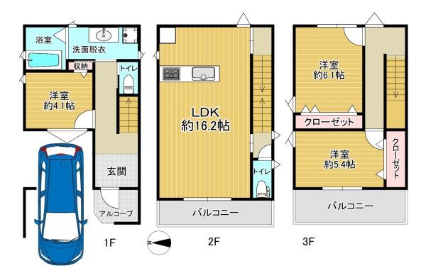 東大阪市鳥居町の新築一戸建
