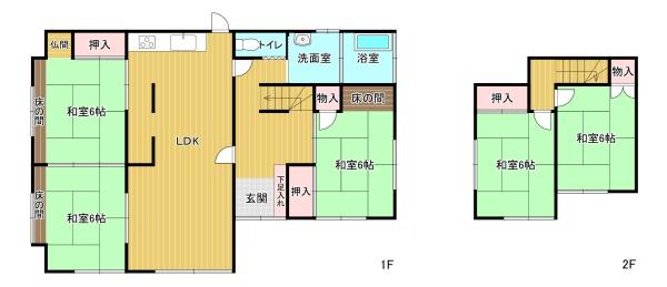 北九州市小倉南区守恒４丁目の中古一戸建て