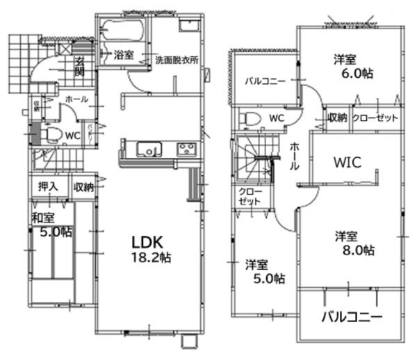 塔野1丁目　新築戸建（1号棟）