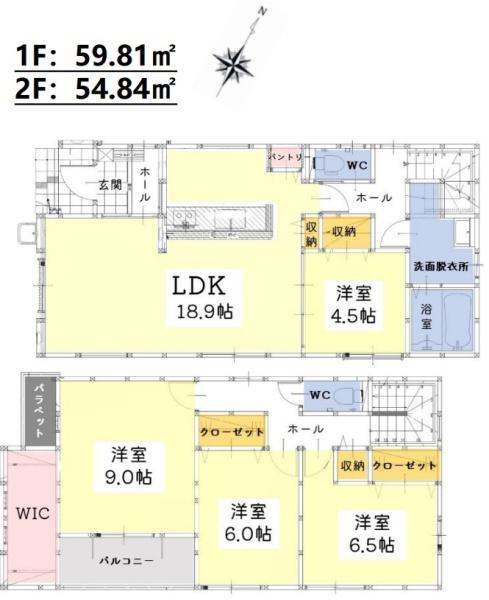 井堀1丁目　新築戸建（1号棟）