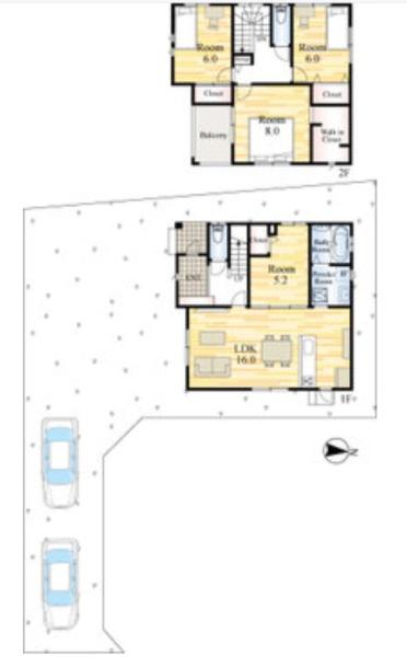 中曽根東2丁目　新築戸建（2号棟）