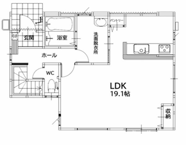 山田峠1丁目　新築戸建（1号棟）