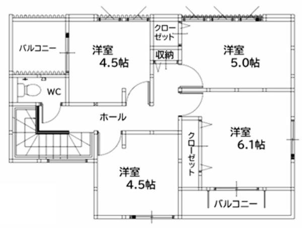 山田峠1丁目　新築戸建（1号棟）