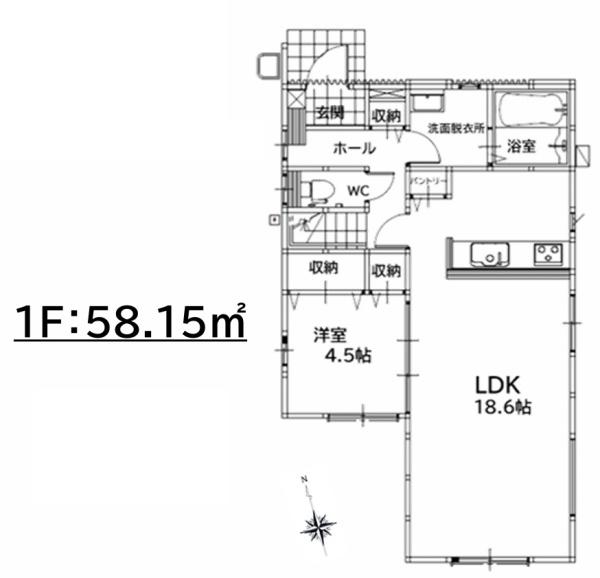 日吉台1丁目　新築戸建（2号棟）