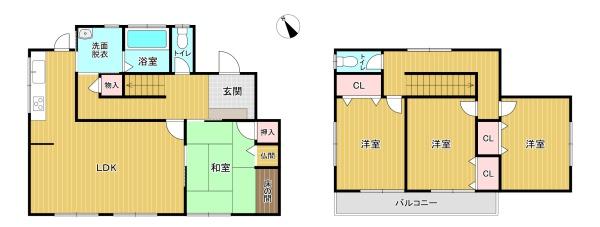 星ケ丘4丁目　中古戸建