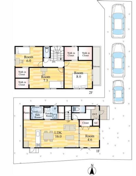 町上津役西2丁目　新築戸建（5号地）