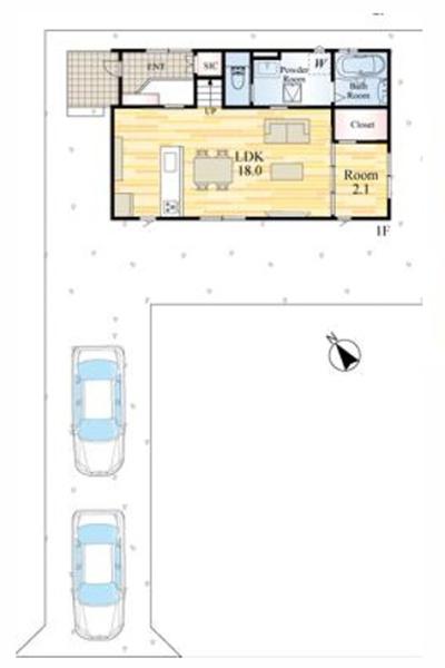 割子川2丁目　新築戸建（2号地）