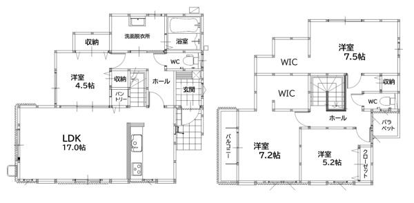 鷹見台1丁目4期　新築戸建（2号棟）