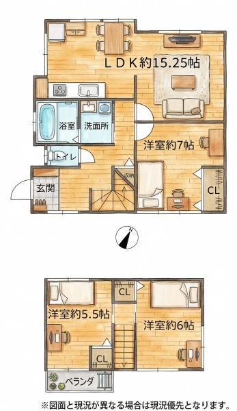 町上津役西３丁目　中古戸建