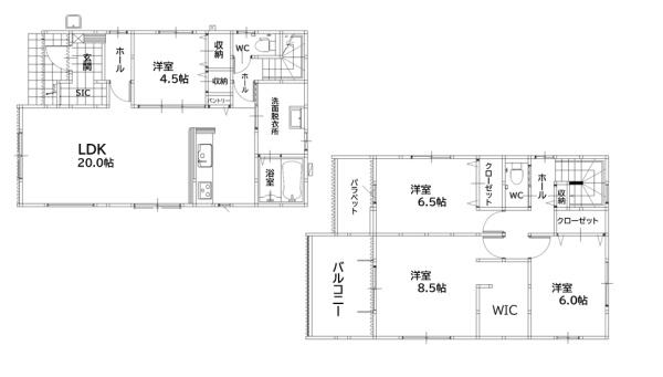 町上津役東2丁目　新築戸建（1号棟）